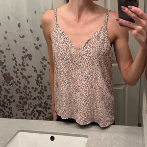 Polka Dot Spaghetti Strap Top